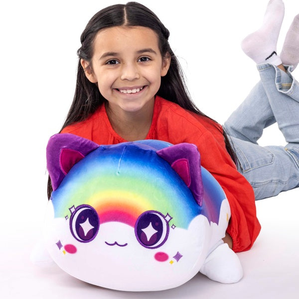 Aphmau 40cm Jumbo Plush Rainbow Cat