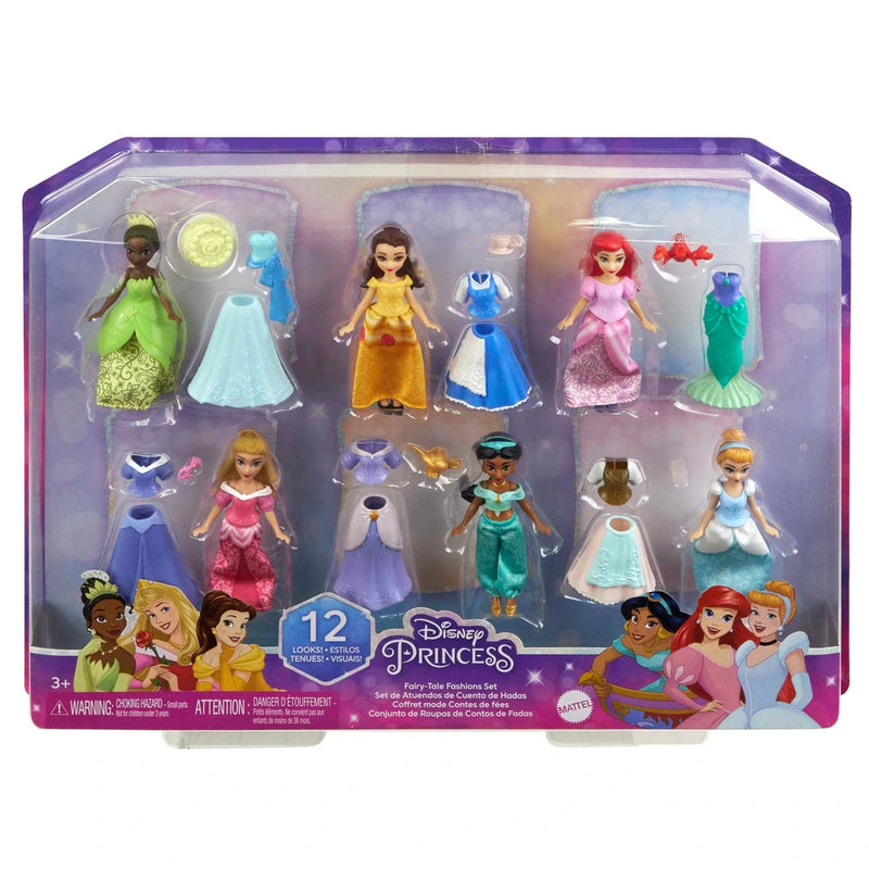 Disney Princess Fairy-Tale Dolls & Fashions Set