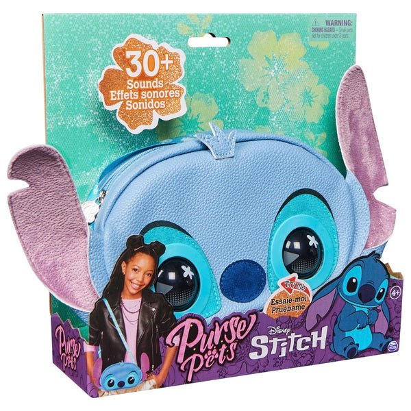 Purse Pets Disney Stitch Interactive Pet with 30+ Sounds