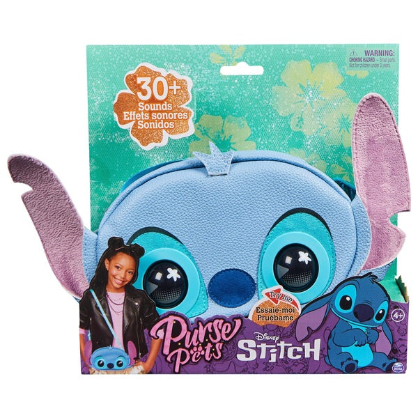 Purse Pets Disney Stitch Interactive Pet with 30+ Sounds