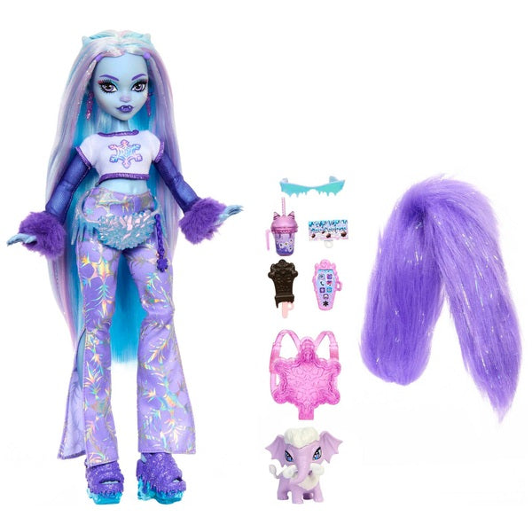 Monster High Abbey Bominable Yeti Fashion Doll with Accessories