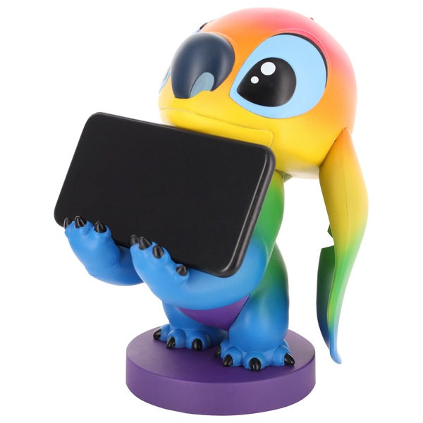 Disney Rainbow Lilo and Stitch Cable Guy - Phone and Controller Holder