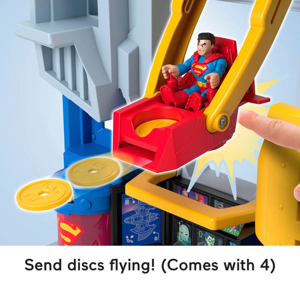 Imaginext DC Super Friends Ultimate Headquarters Playset with Batman Figure