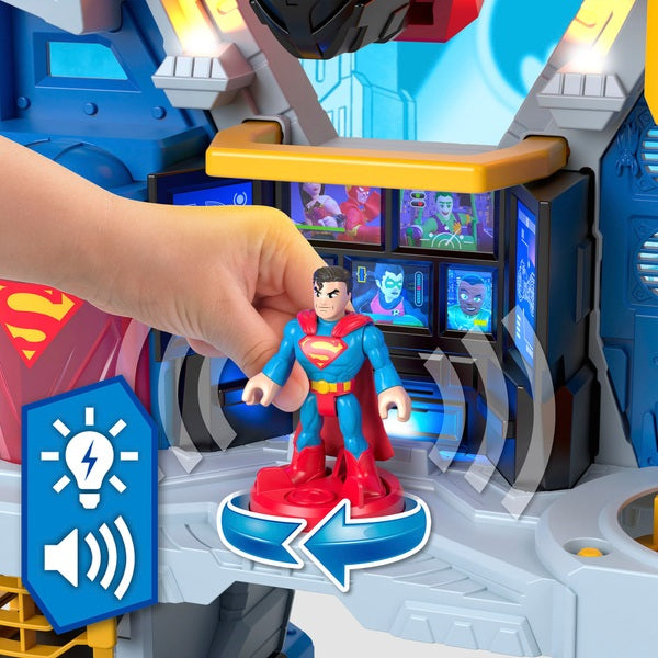 Imaginext DC Super Friends Ultimate Headquarters Playset with Batman Figure