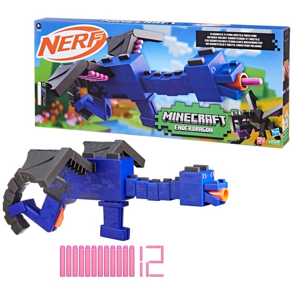 NERF Minecraft Ender Dragon Dart Blaster