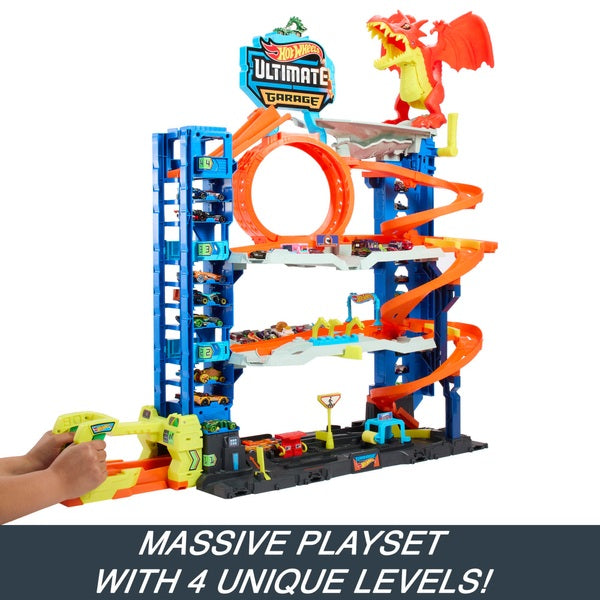 Hot Wheels City Let's Race Netflix - Ultimate Garage Playset