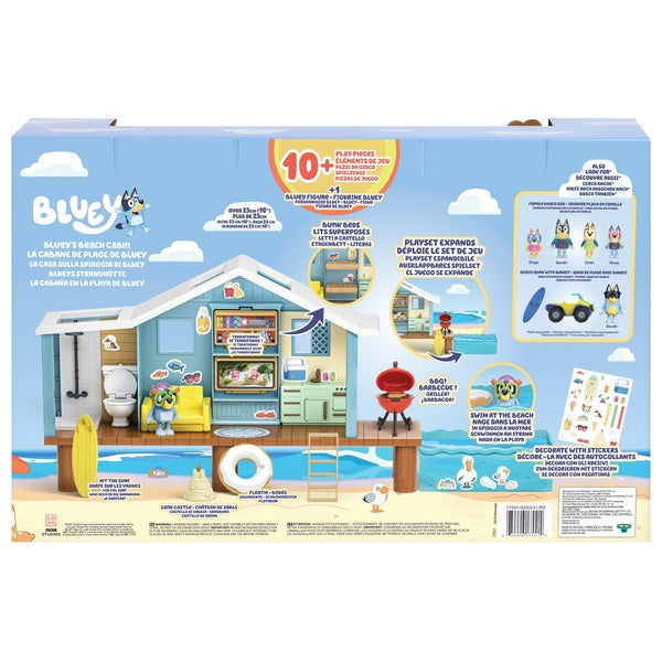 Bluey's Beach Cabin Playset