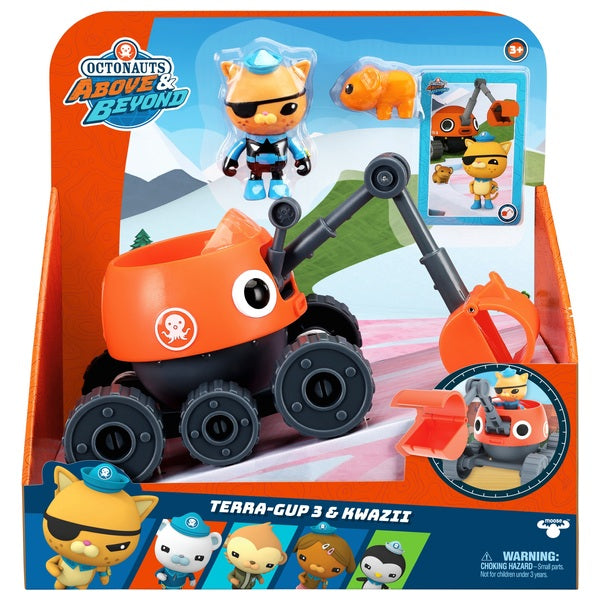 Octonauts Above & Beyond Terra Gup 3 and Kwazii