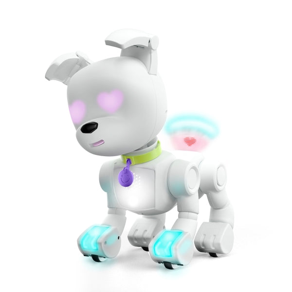 DOG-E Interactive Robot Dog with Colourful LED Lights & 200+ Sounds & Reactions