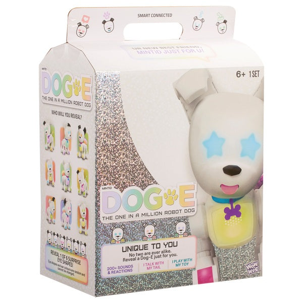 DOG-E Interactive Robot Dog with Colourful LED Lights & 200+ Sounds & Reactions