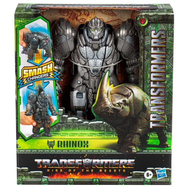 Transformers: Rise of the Beasts Smash Changer 23cm Rhinox Action Figure