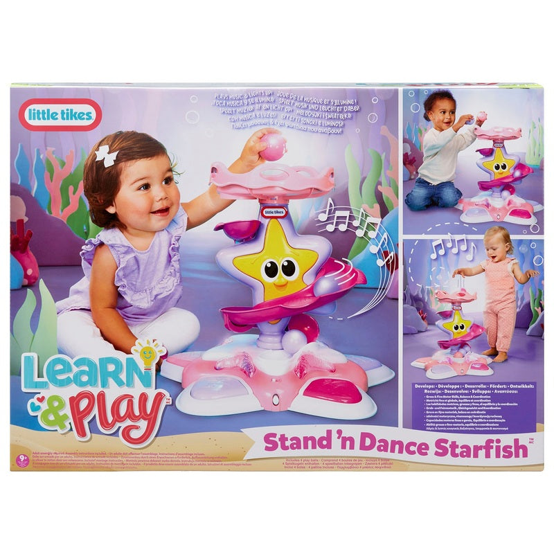 Little Tikes Stand 'n' Dance Starfish Pink + Free Activity Book