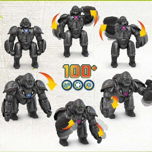 Transformers: Rise of the Beasts Command & Convert Animatronic Optimus Primal Figure