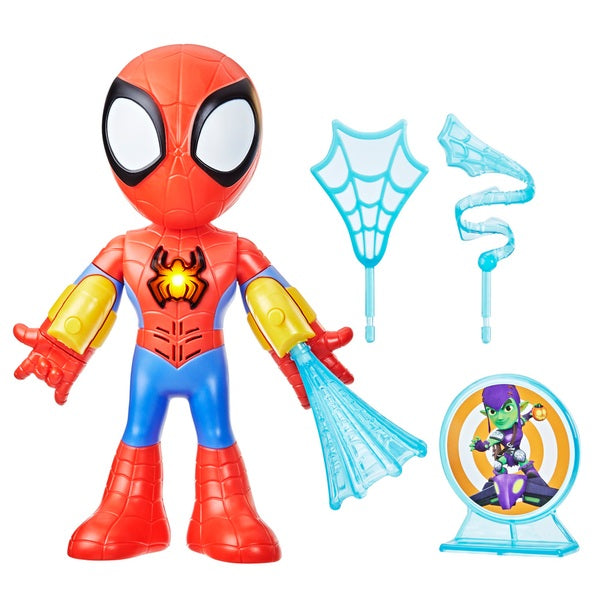 Marvel Spidey and His Amazing Friends Electronic Suit Up Spidey Action Figure