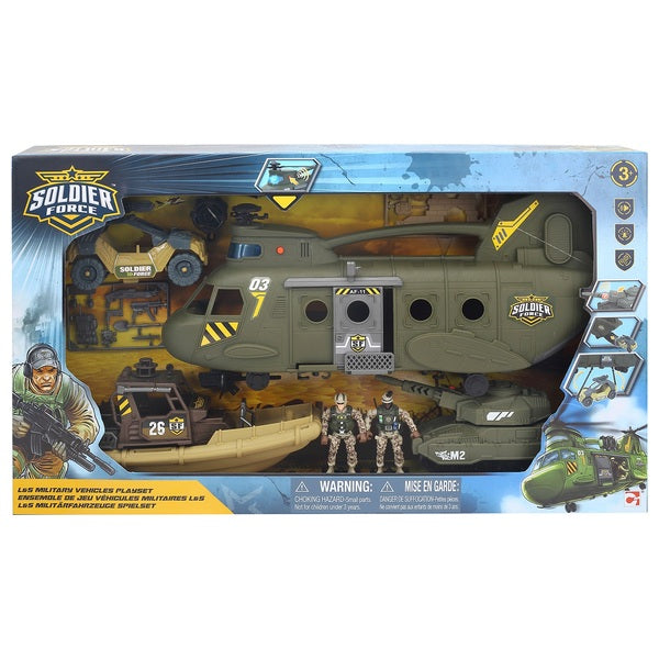 Soldier Force Military Vehicles Playset