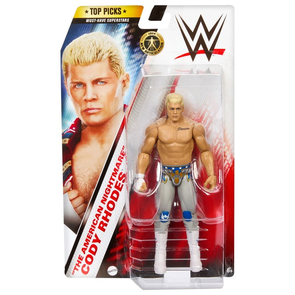 WWE Basic Series Top Picks Cody Rhodes Action Figure