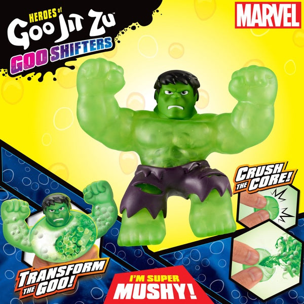 Heroes of Goo Jit Zu Marvel Goo Shifters - Smash Hulk