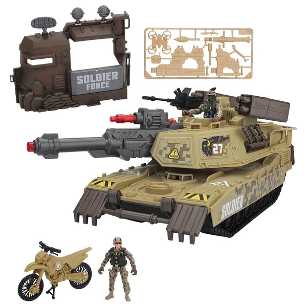 Soldier Force Armored Siege Tank Playset