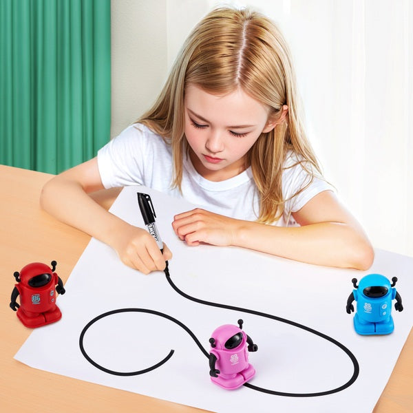 Pocket Play Learn and Create Drawbot Toy Assortment