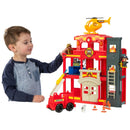Big Steps Fire Station Rescue Mission Playset + Free Activity Book