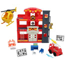 Big Steps Fire Station Rescue Mission Playset + Free Activity Book