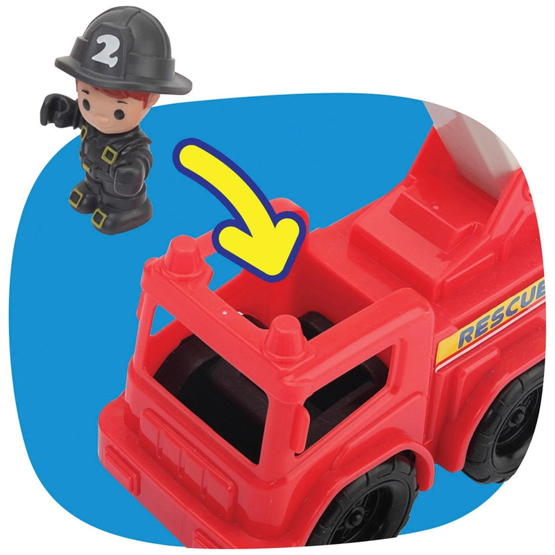 Big Steps Rescue Mission Fire Station Playset