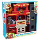 Big Steps Fire Station Rescue Mission Playset + Free Activity Book