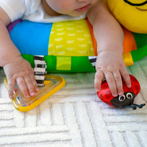 Baby Einstein Cal-a-Pillow Tummy Time Activity Pillow