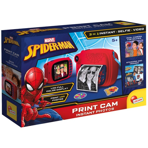 Marvel Spider-Man 3-in-1 Print Camera