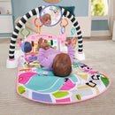 Fisher-Price Glow & Grow Kick & Play Piano Baby Gym Pink + Free Activity Book
