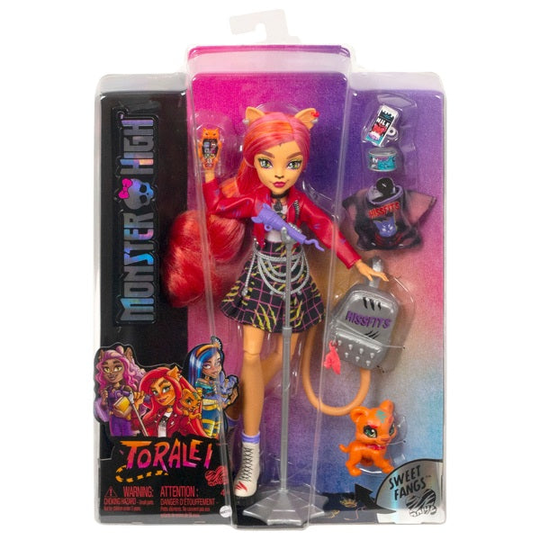 Monster High Toralei Stripe Doll with Pet and Accessories