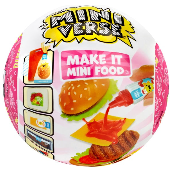 MGA's Miniverse Make It Mini Food Diner Series 3 Assortment