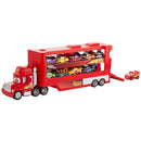 Disney Cars Diecast Mack Hauler Playset with 5 Mini Racers + Free Activity Book