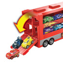 Disney Cars Diecast Mack Hauler Playset with 5 Mini Racers + Free Activity Book