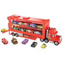 Disney Cars Diecast Mack Hauler Playset with 5 Mini Racers + Free Activity Book