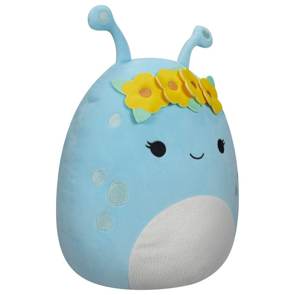 Original Squishmallows 40cm Natnat the Blue Alien Soft Toy