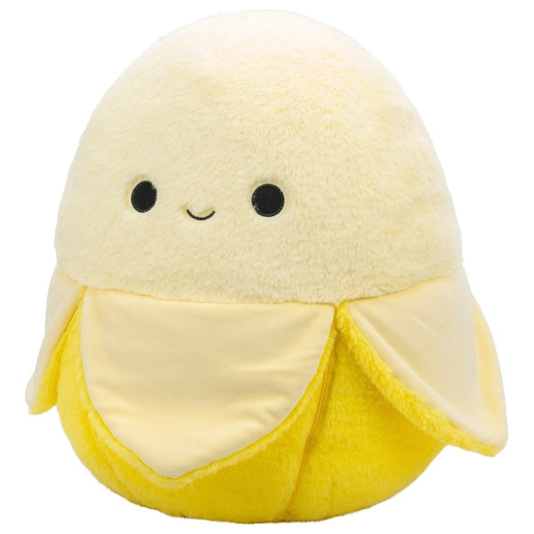 Original Squishmallows Fuzz-A-Mallows 40cm Junie the Yellow Banana Soft Toy