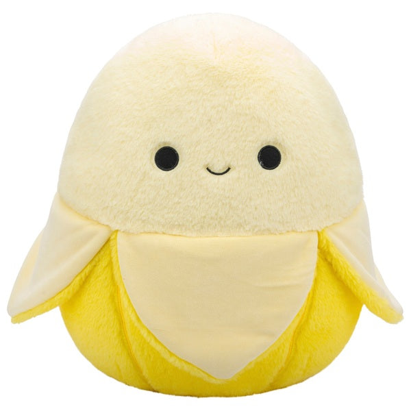 Original Squishmallows Fuzz-A-Mallows 40cm Junie the Yellow Banana Soft Toy