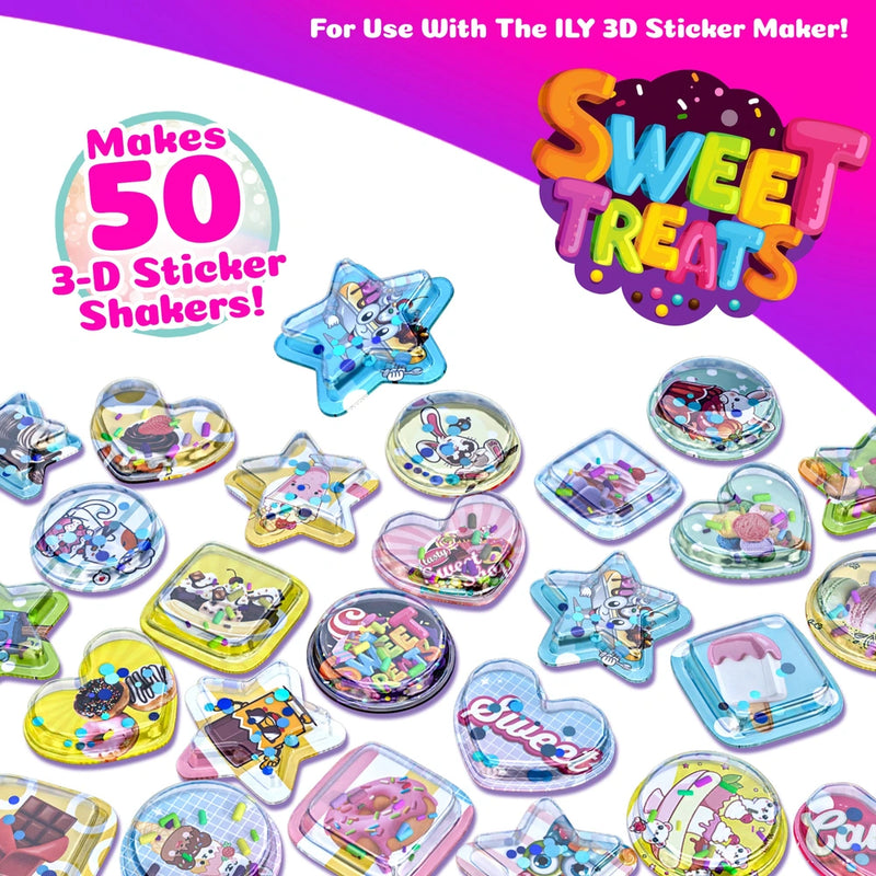 3D Sticker Maker Starter Pack - Sweet Treats