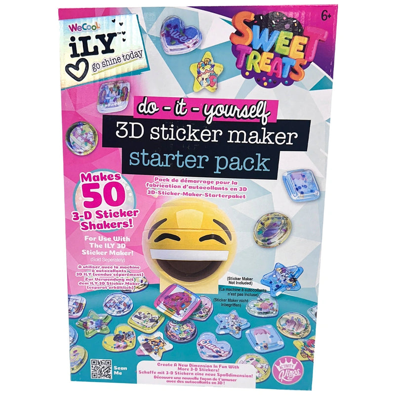 3D Sticker Maker Starter Pack - Sweet Treats