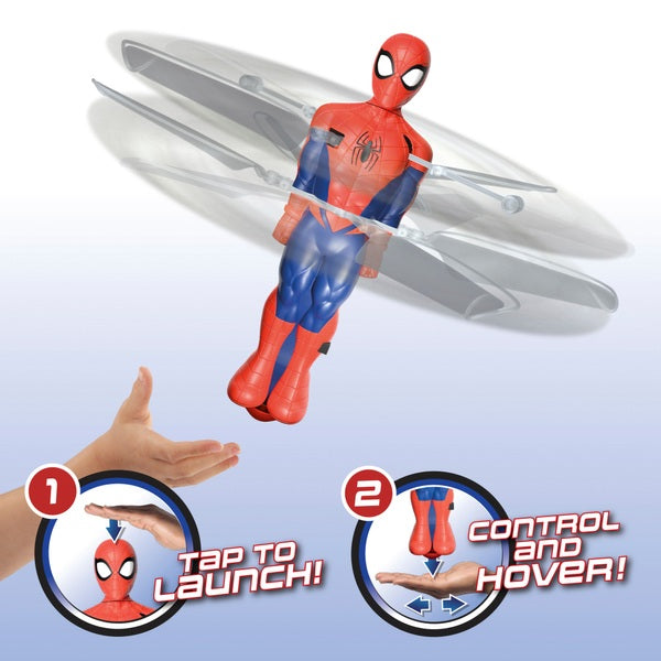 Flying Heroes Hover n' Spin Spiderman For 6 Yrs +