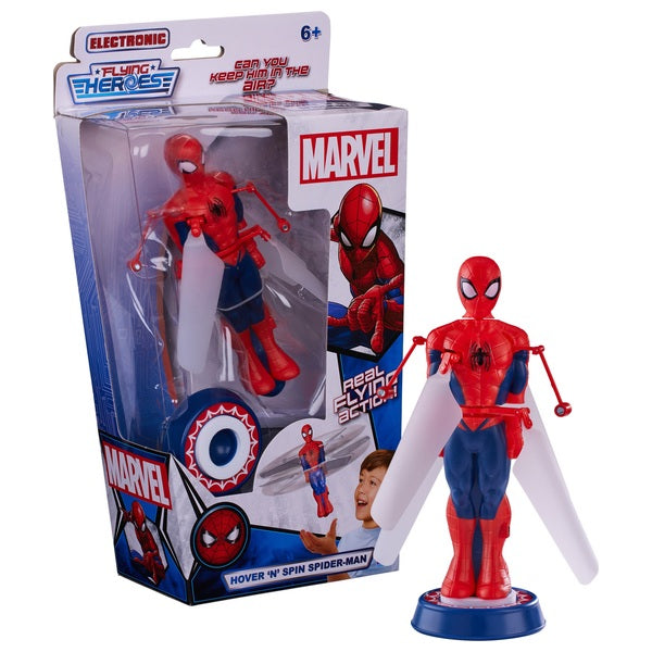 Flying Heroes Hover n' Spin Spiderman For 6 Yrs +