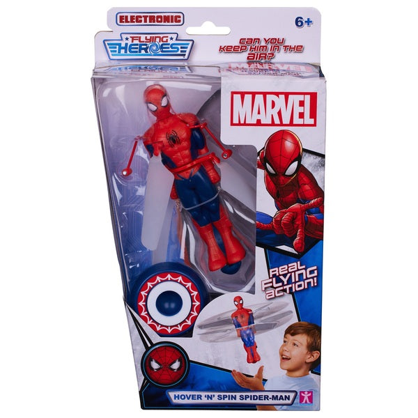 Flying Heroes Hover n' Spin Spiderman For 6 Yrs +