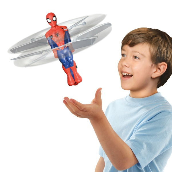 Flying Heroes Hover n' Spin Spiderman For 6 Yrs +