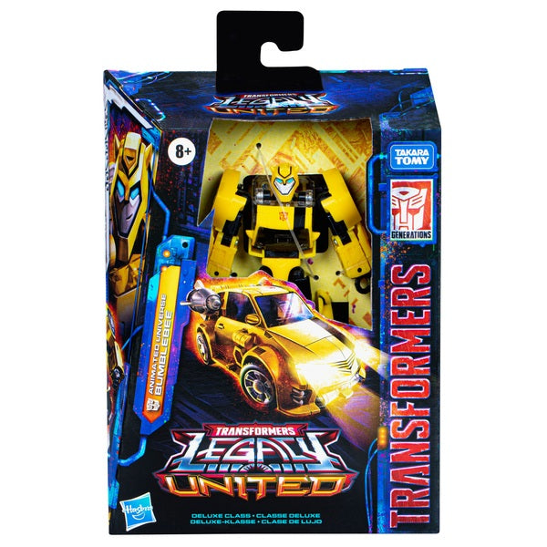 Transformers Legacy United Deluxe Class Animated Universe Bumblebee Action Figure