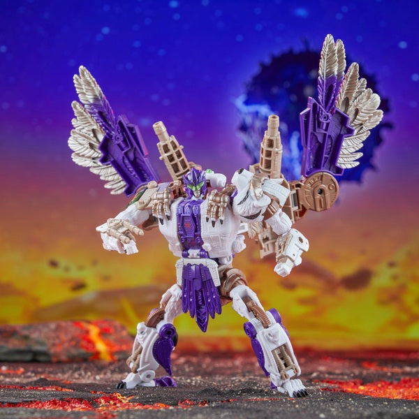 Transformers Legacy United Leader Class Beast Wars Universe Tigerhawk Action Figure