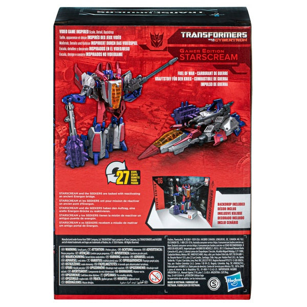 Transformers Studio Series 06 Voyager Transformers: War for Cybertron Starscream