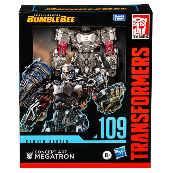 Transformers Studio Series Bumblebee 109 Concept Art Megatron Action Figure