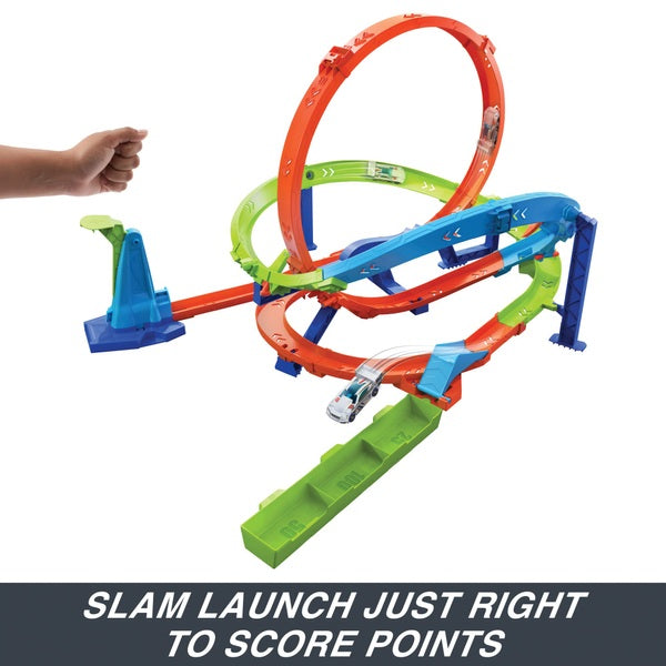 Hot Wheels Action Loop Cyclone Challenge Track Set