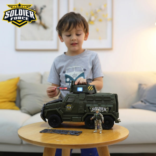 Soldier Force Tactical Command Truck Playset